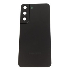 Capac Samsung Galaxy S22 5G, S901 negru cu geam camera